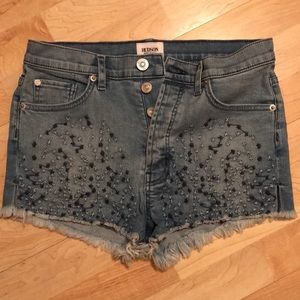 Hudson Jeans Embroidery Tori short